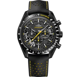 Omega Speedmaster Dark Side of the Moon Apollo 8 Black Ceramic on Leather Strap Watch Price and Specs