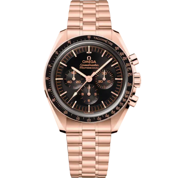 Omega Speedmaster Moonwatch Professional 42 mm Sedna™ Gold on Sedna™ Gold Watch Price and Specs