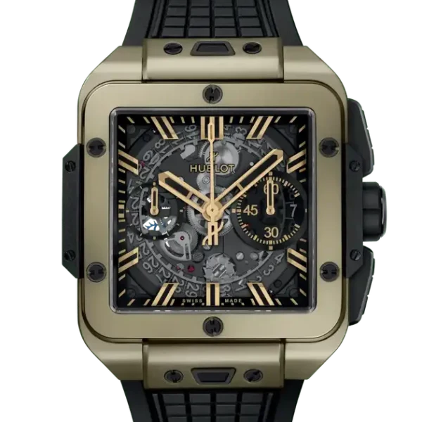 Hublot Square Bang Unico Magic Gold Watch Price and Specs