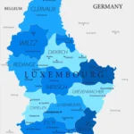 Luxembourg Map