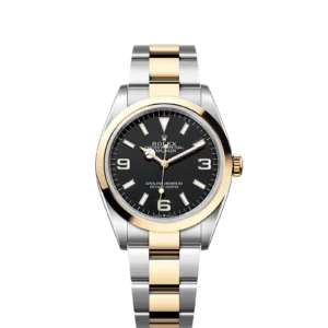 Rolex Explorer 36 Oyster 36mm Oystersteel and Yellow Gold 124273 Watch Specs and Price