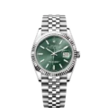 Rolex Datejust Oyster 36mm Oystersteel and White Gold 126234 Watch Specs and Review