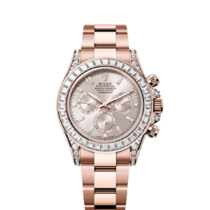 Rolex Cosmograph Daytona 40mm Everose Gold and Diamonds Ref. 126595TBR Specs and Price