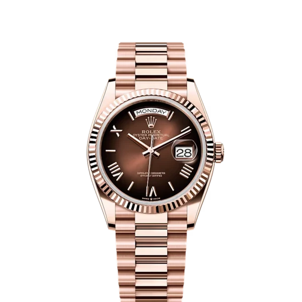 Rolex Day Date 36mm Everose Gold Ref. 128235 Specs and Price