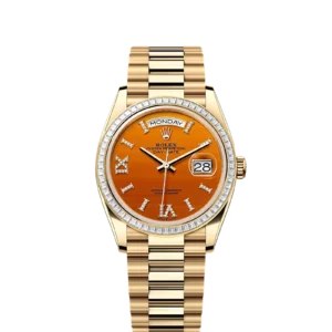 Rolex Day Date 36mm Yellow Gold and Diamonds Ref. 128398TBR Specs and Price