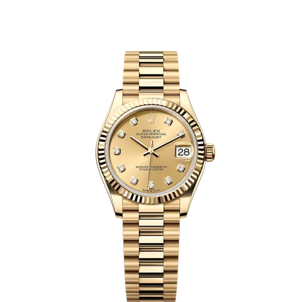 Rolex Datejust 31 Oyster 31mm Yellow Gold Reference 278278 Watch Specs and Price