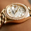 Rolex Lady-Datejust Oyster 28mm Yellow Gold and Diamonds 279138RBR