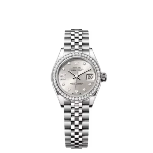 Rolex Lady-Datejust Oyster 28mm White Gold and Diamonds 279384RBR Specs and Price