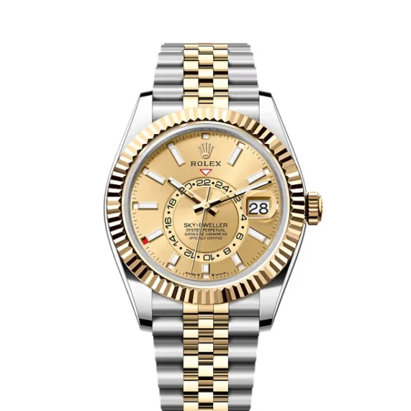 Rolex Sky-Dweller Oyster 42mm Oystersteel and Yellow Gold 336933 Specs and Price