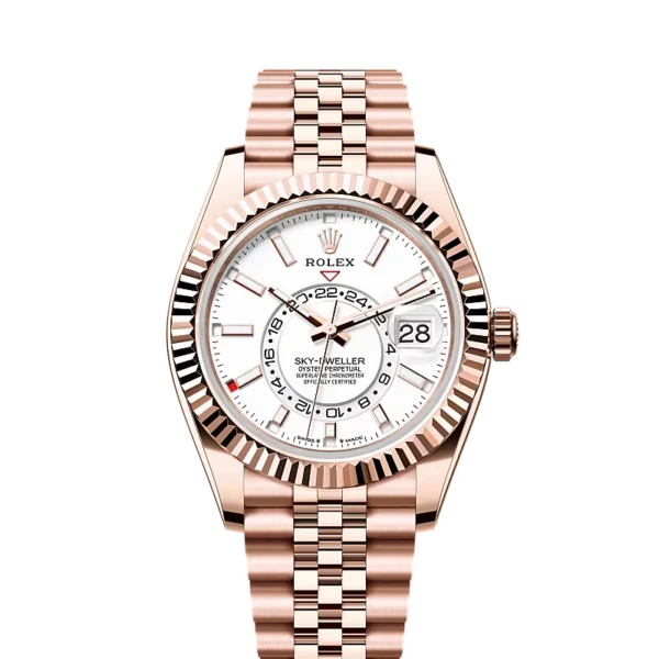 Rolex Sky-Dweller Oyster 42mm Everose Gold 336935 Specs and Price