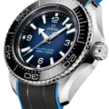 Omega Seamaster Planet Ocean 6000M 45.5 mm O‑MEGASTEEL on Rubber Strap